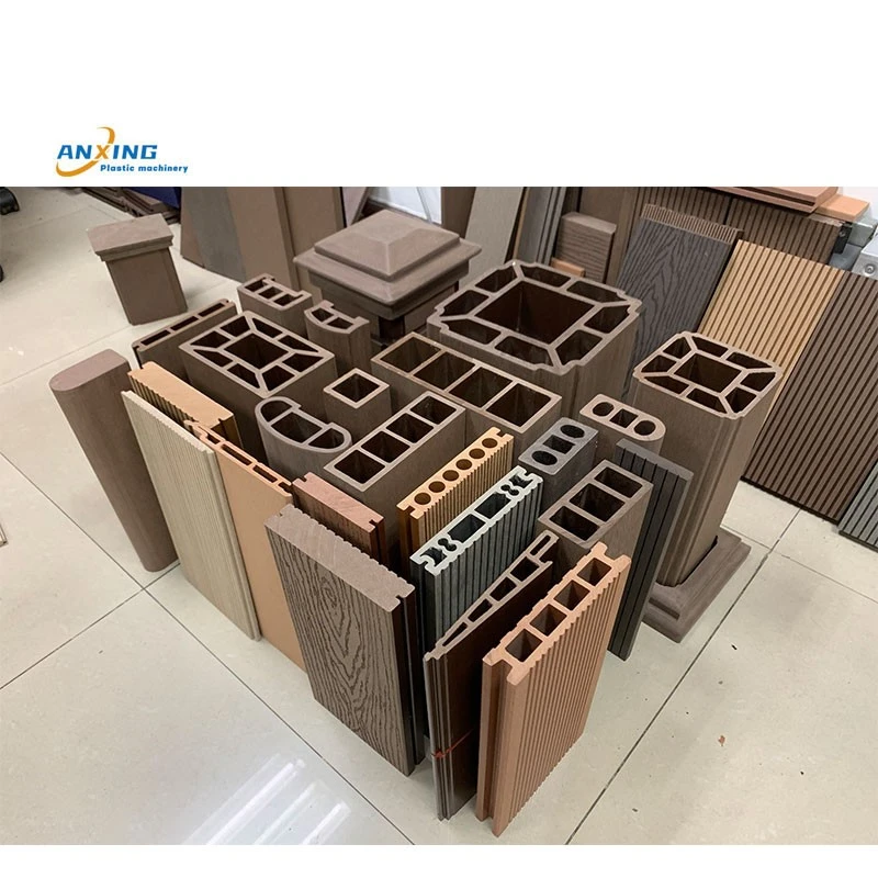 Co-Extruded ABC 3 Layer WPC PP PE Decking Board Extrusion Machine high quality